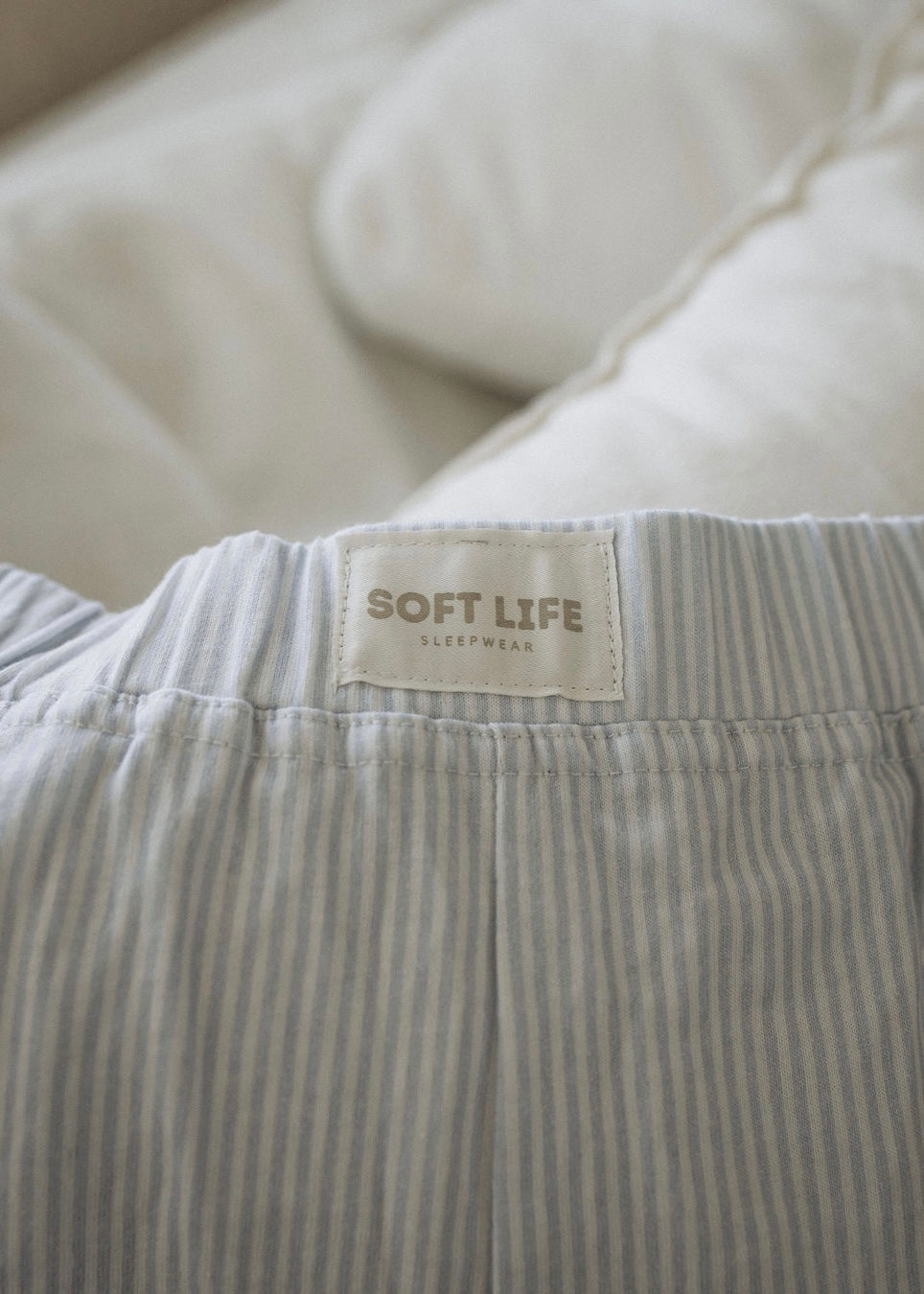Striped Cotton Lounge Set