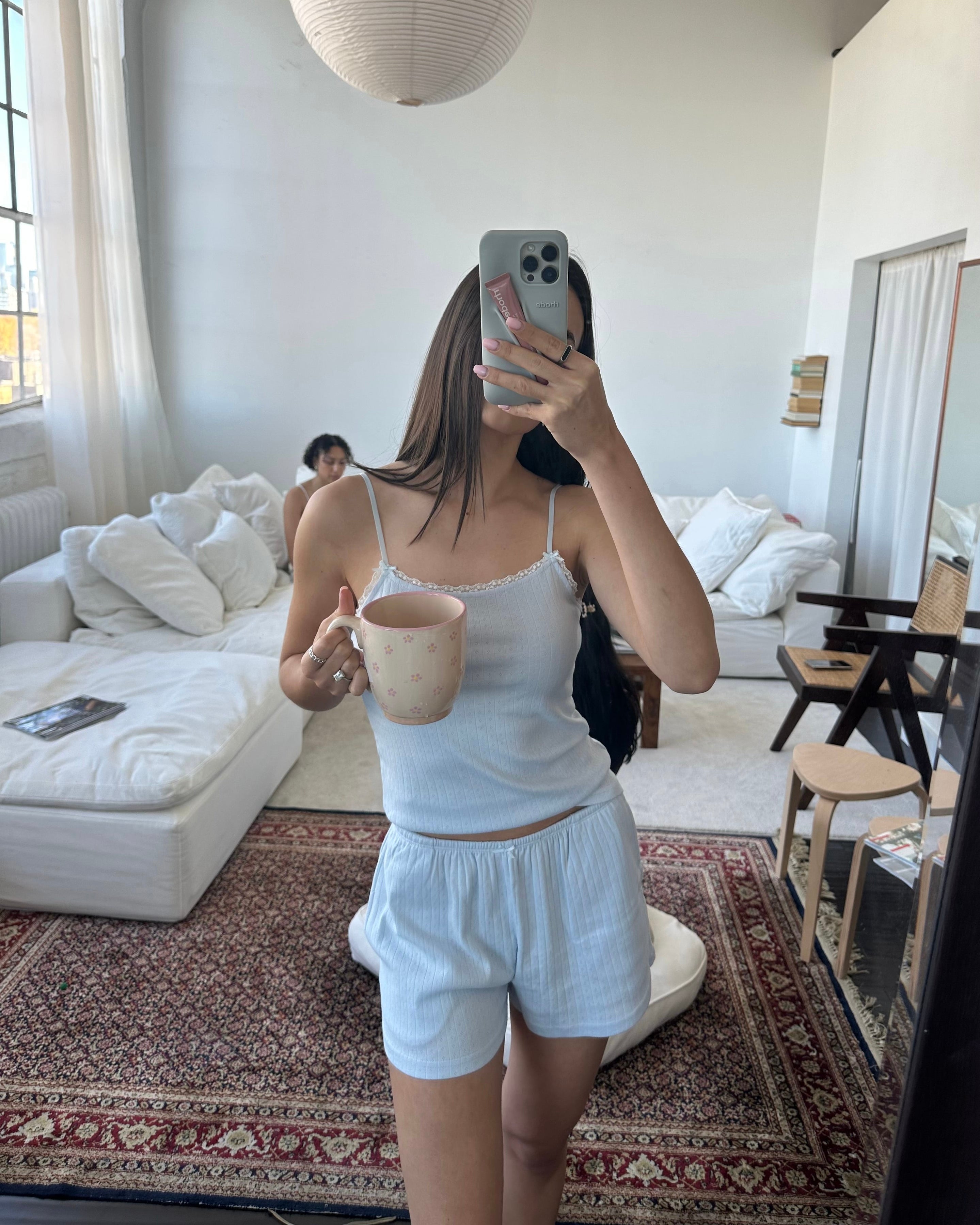 Pointelle Camisole Set