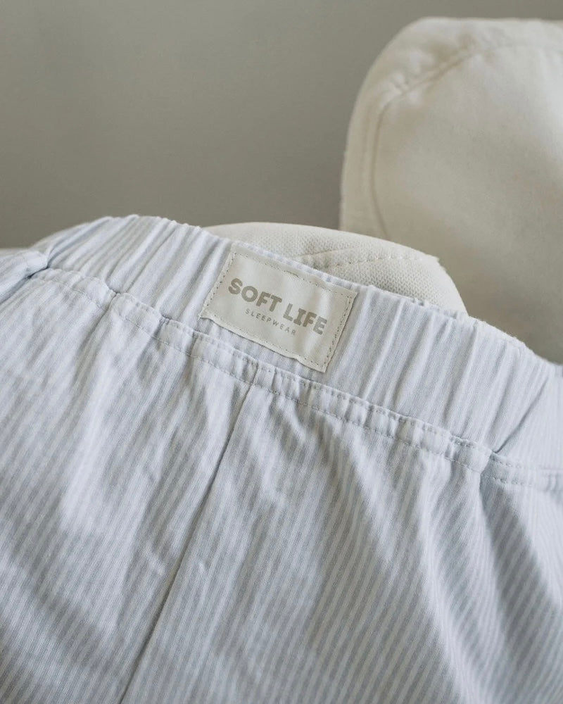 Striped Cotton Lounge Set